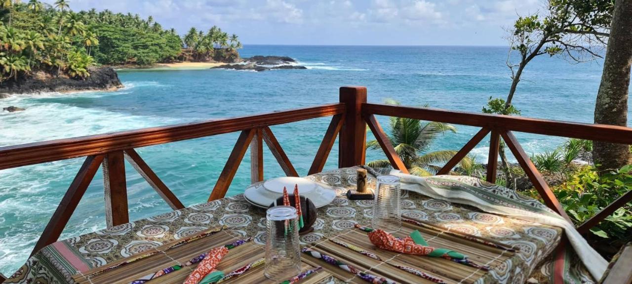 Gombela ecolodge Sao Tome Esterno foto